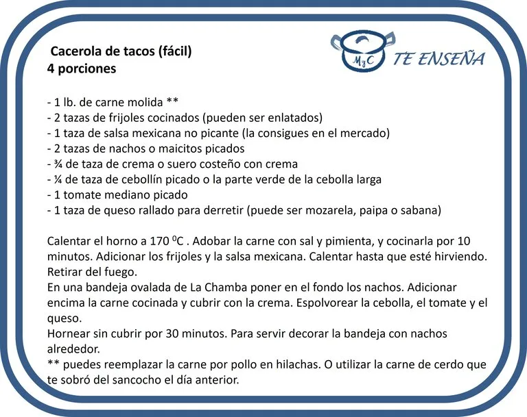 Recetas