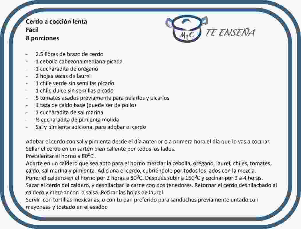 Recetas