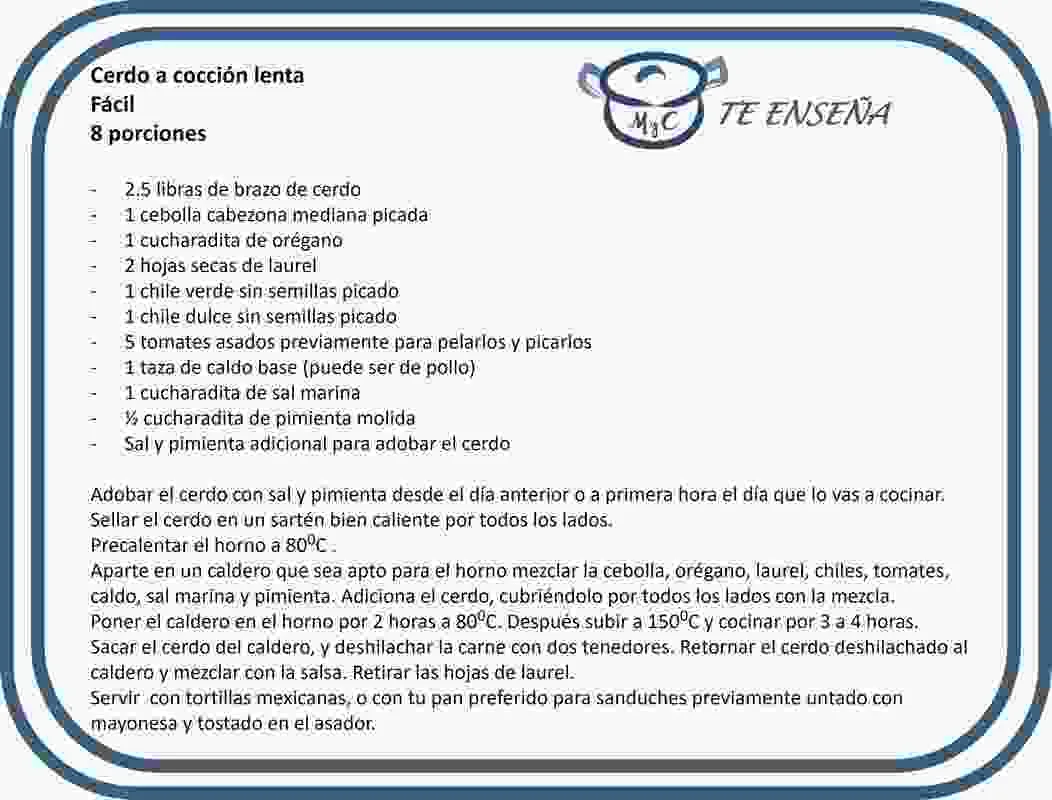 Recetas