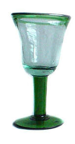 Copa vidrio soplado