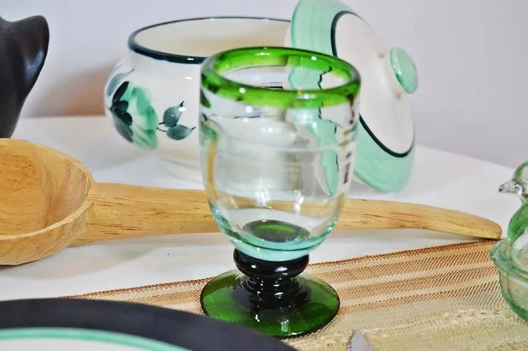 Copas vidrio soplado