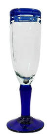 Copas champaña vidrio soplado