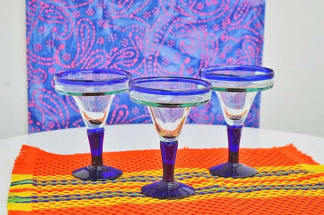 Copa margarita vidrio soplado