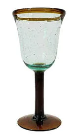 Copa vidrio soplado