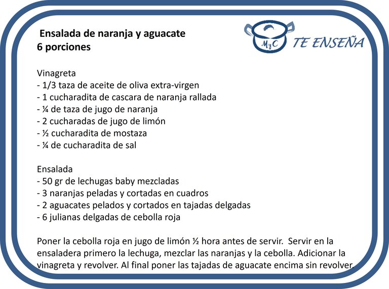 Recetas