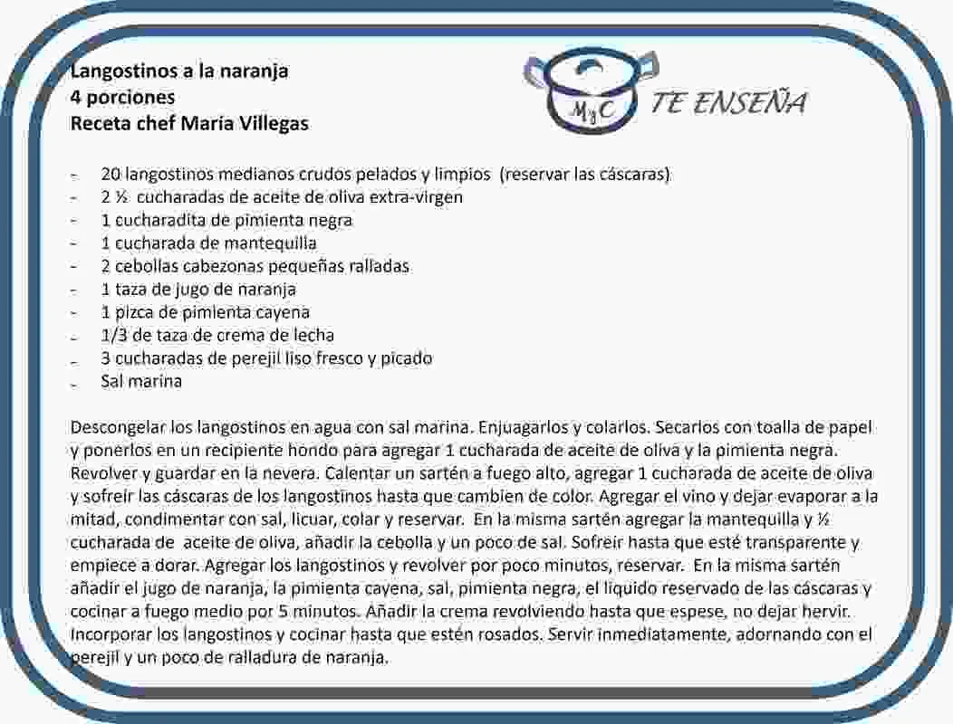 Recetas