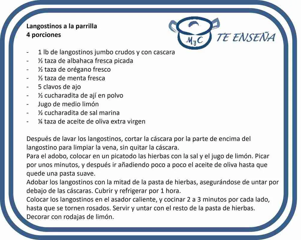 Recetas
