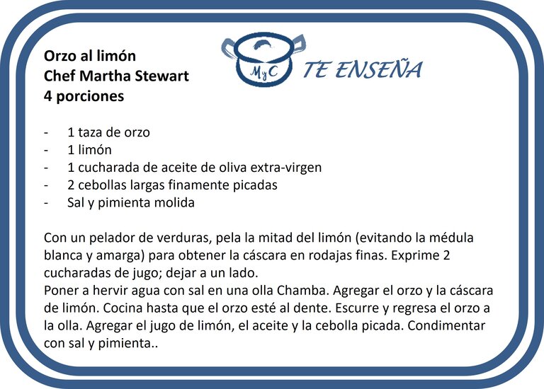Recetas
