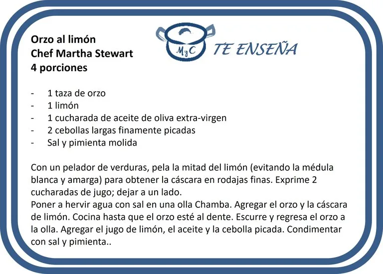 Recetas