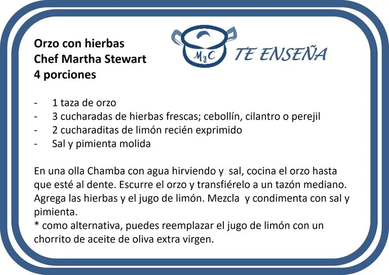 Recetas