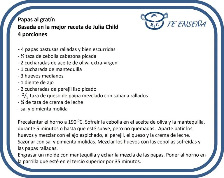 Recetas