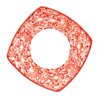 Plato cerámica Carmen de Viboral