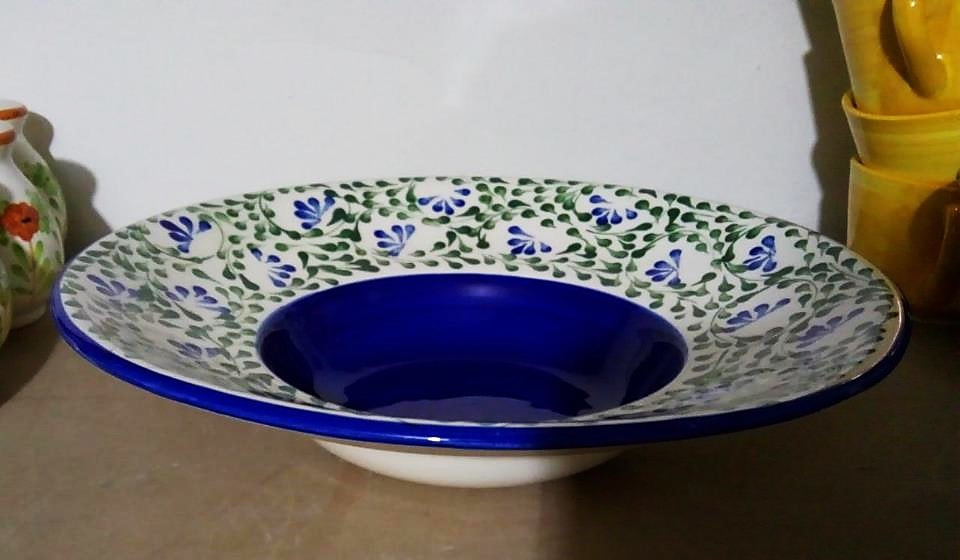 Plato cerámica Carmen de Viboral