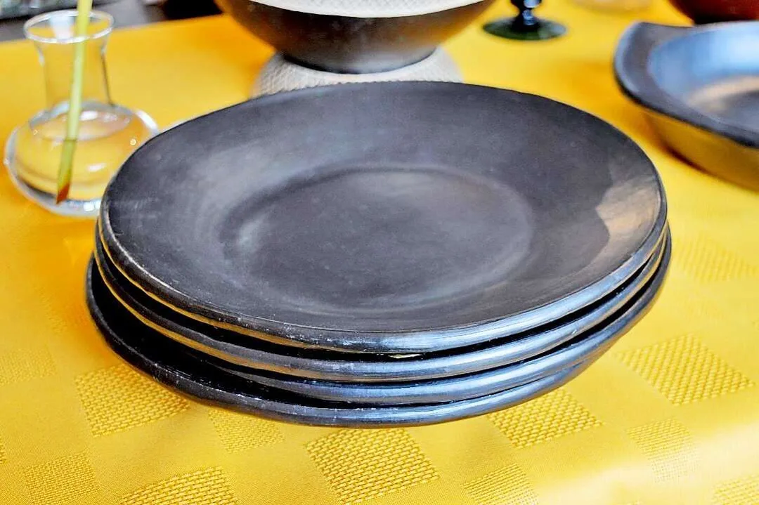 Plato barro La Chamba