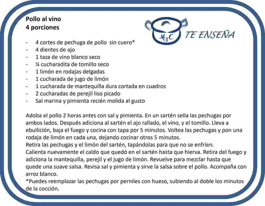 Recetas