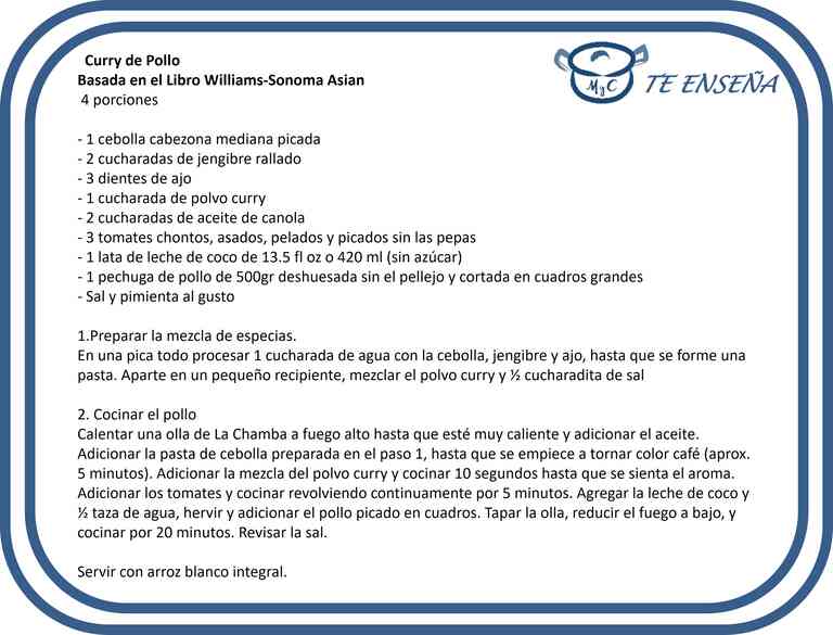 Recetas