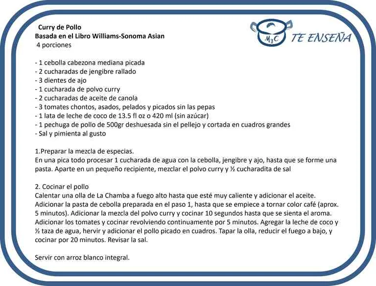 Recetas
