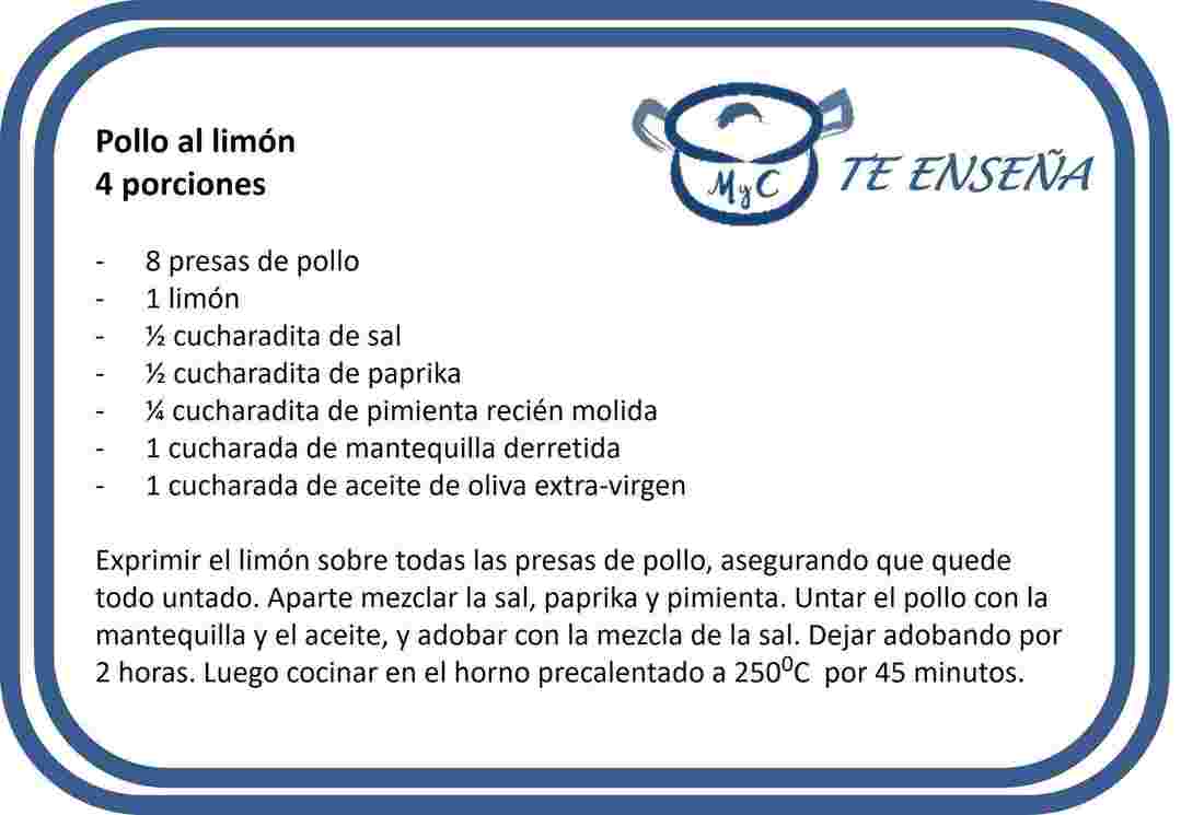Recetas