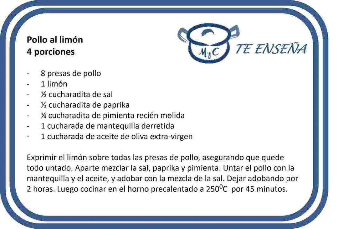 Recetas