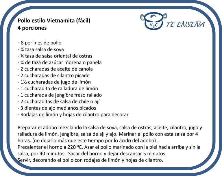 Recetas