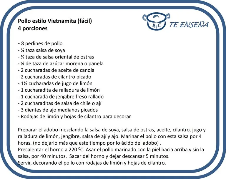 Recetas
