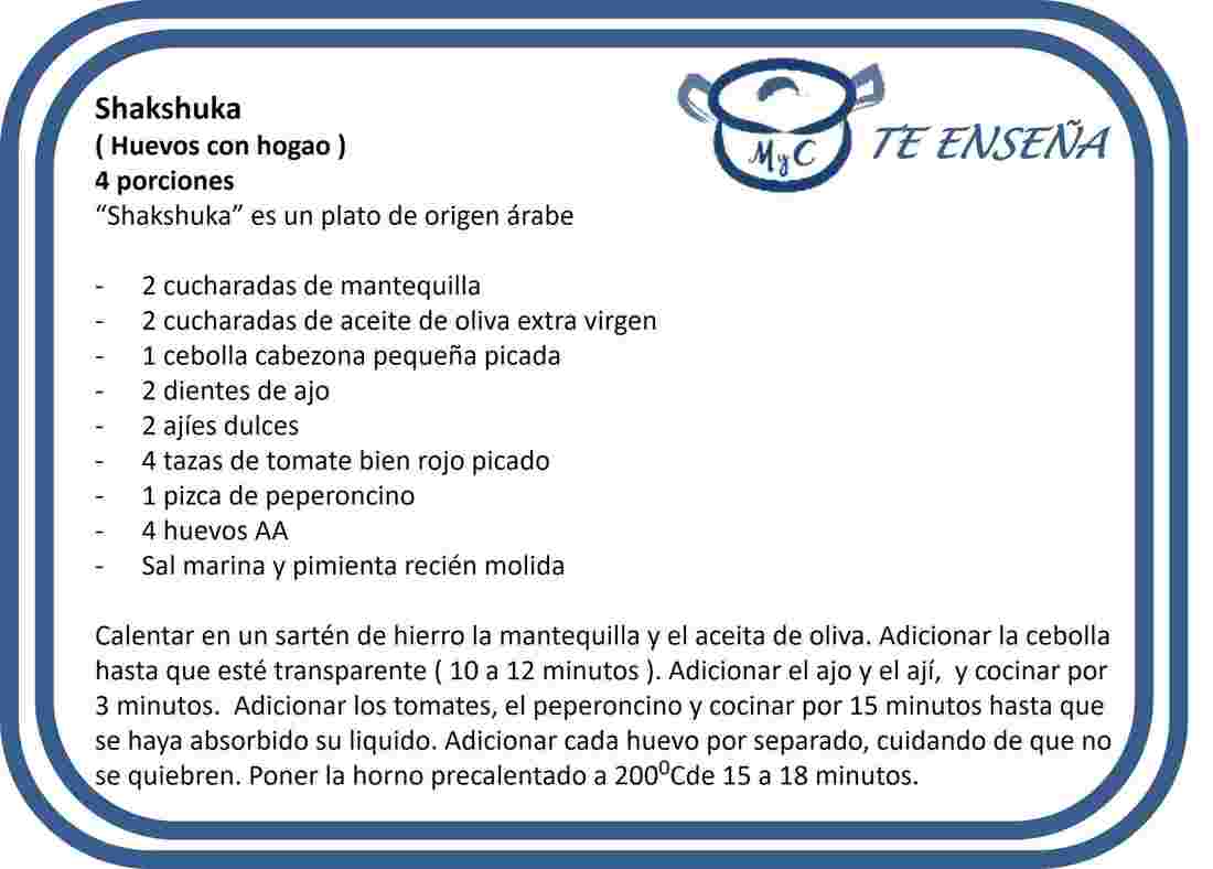 Recetas