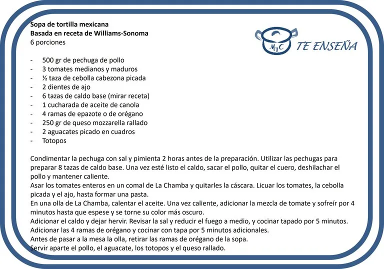 Recetas