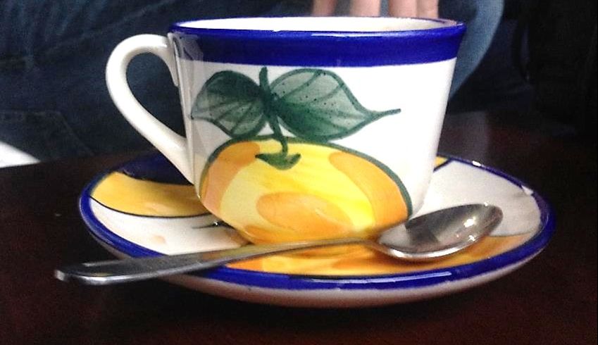 Juego café tetera azucarera cerámica Carmen de Viboral