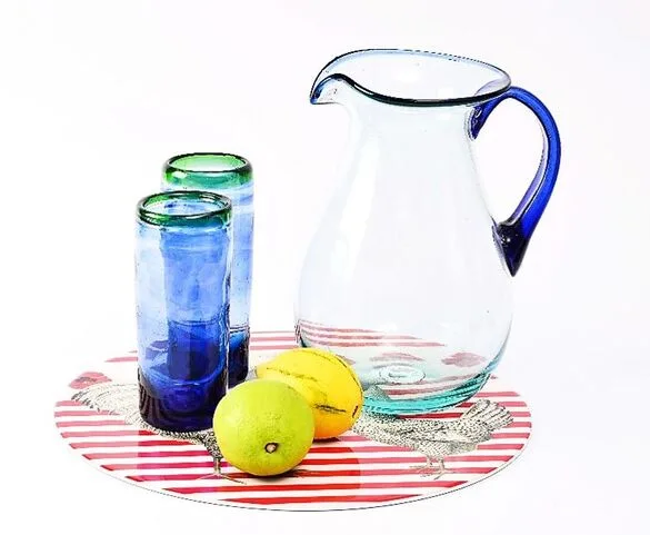 Vasos vidrio soplado